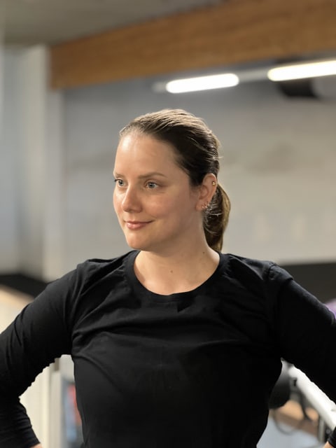Olga Vikhareva, a personal fitness trainer in Haarlem